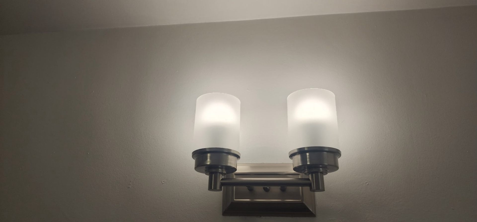 Vanity Sconce Install