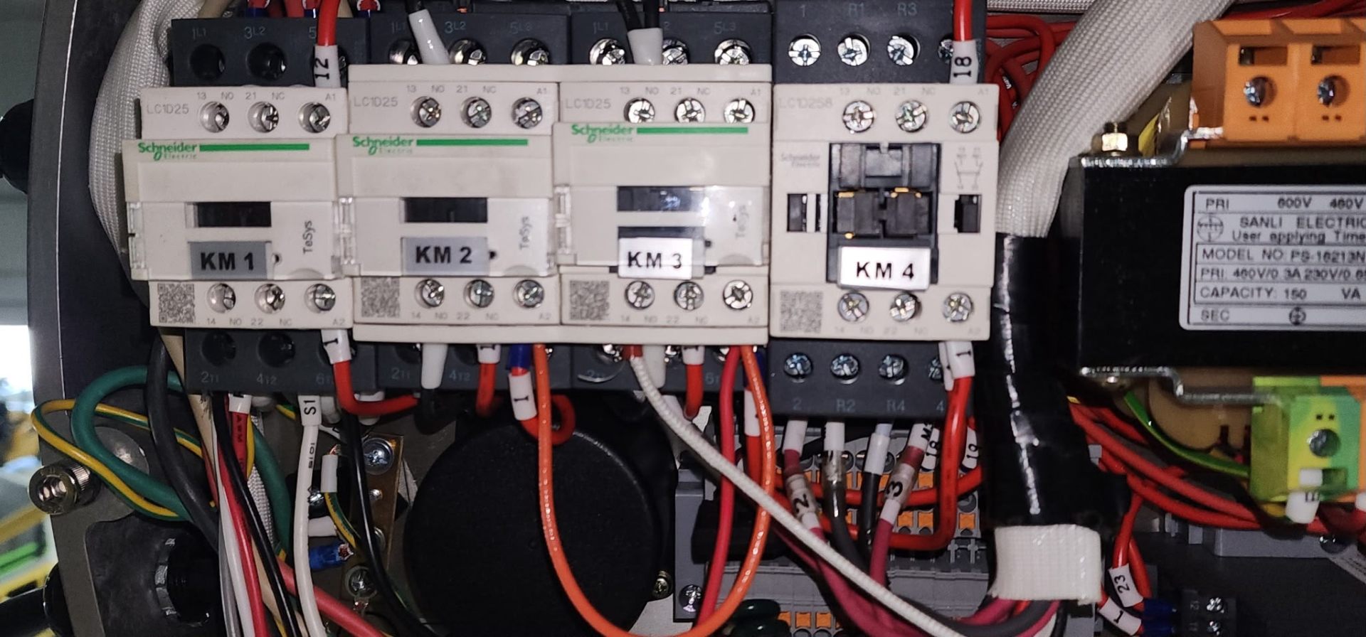 Schneider Contactor Panel