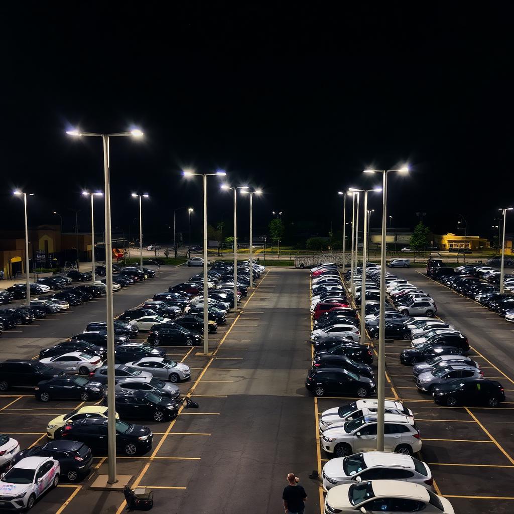 Sign & Parking Lot Lighting project photo 3